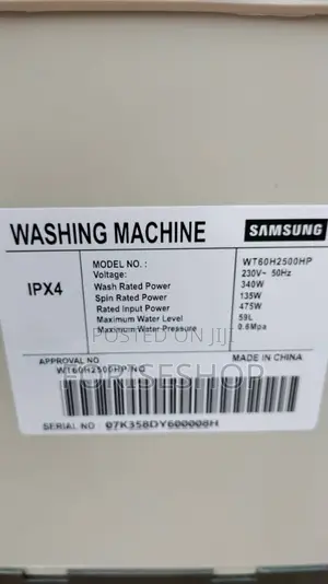 Samsung 9kgs Twin Tub Washing Machine