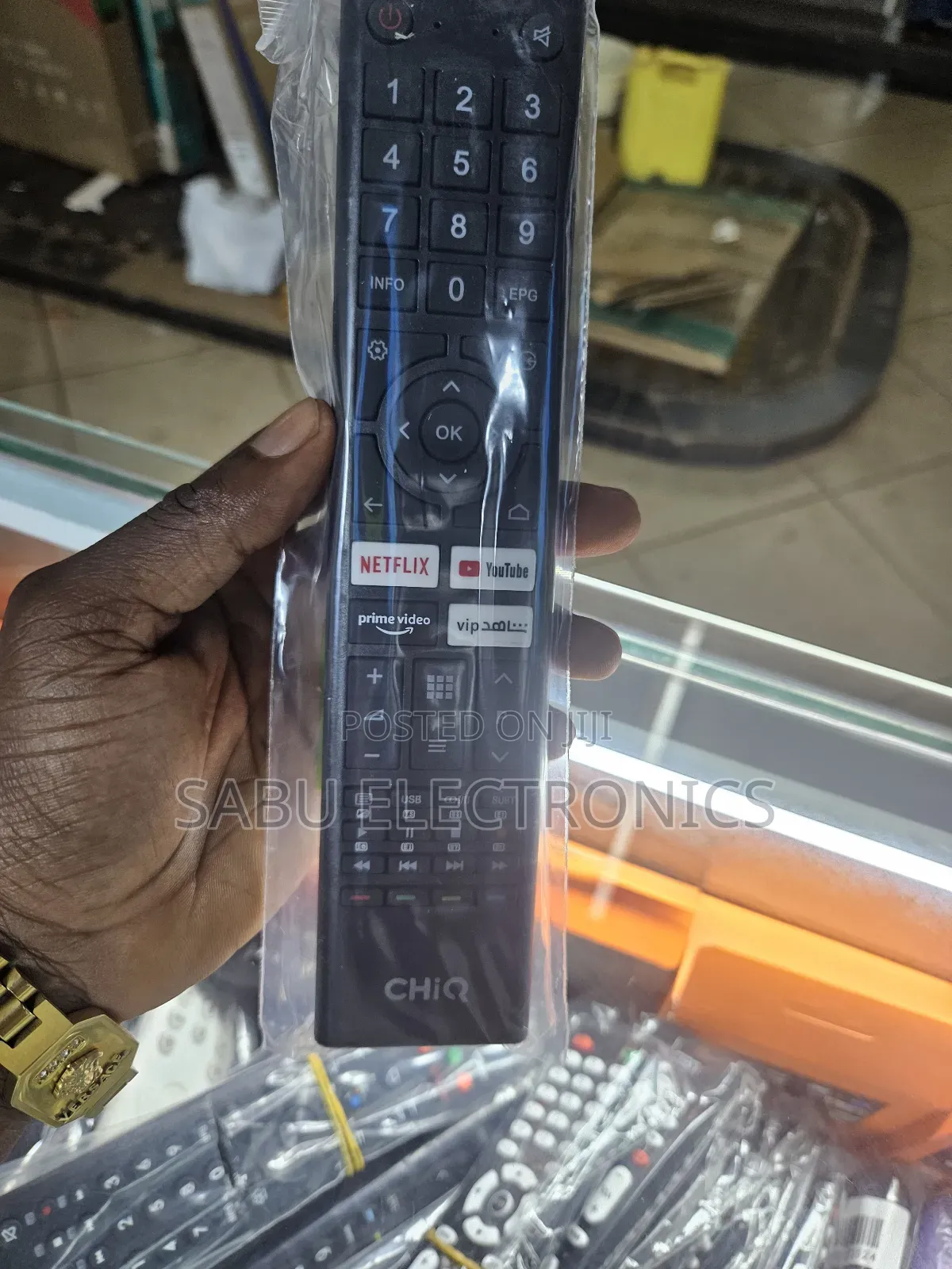 Brand New Universal Chiq Tv Remote – Plug Play, No Setup Needed