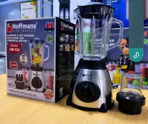 Hoffmans 2-in-1 Blender Dry Grinder, Model Hm-920.