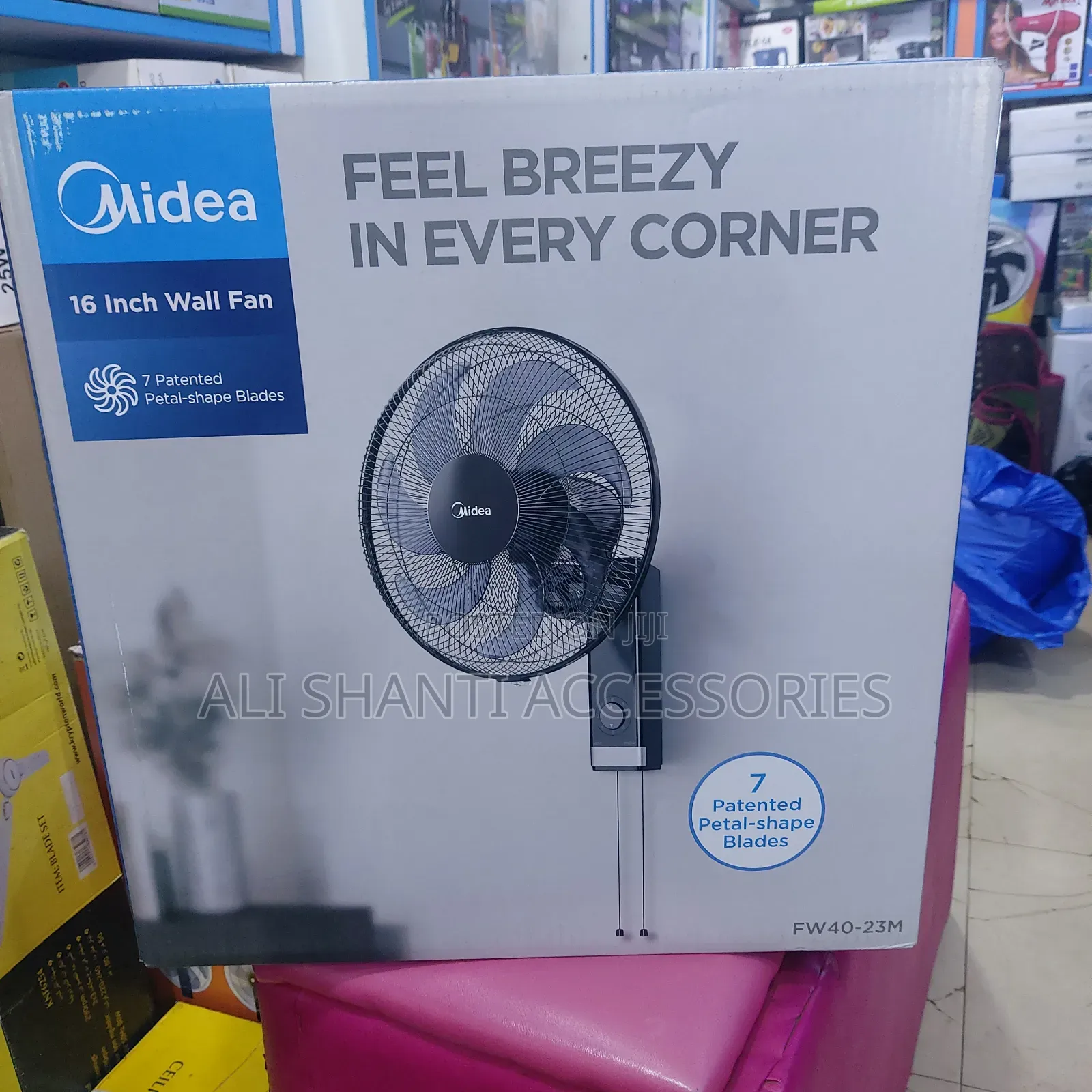 Midea Wall Fan Electric, 16 Inch Wall Fan Midea