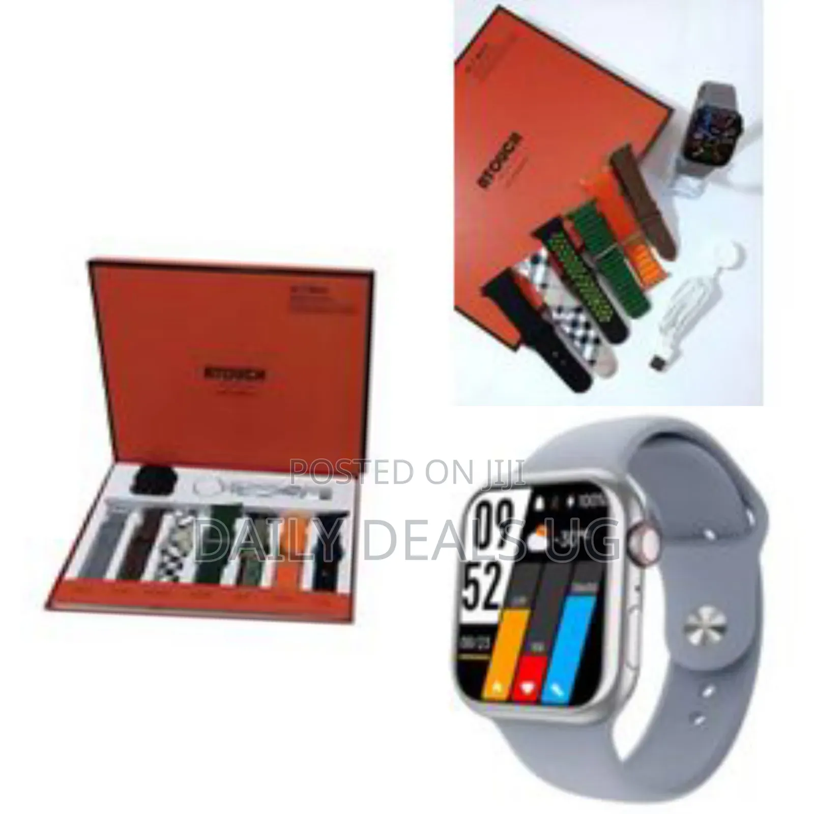 Atouch Hl7 Max Bluetooth Wrist Smart Watch With 7 Straps