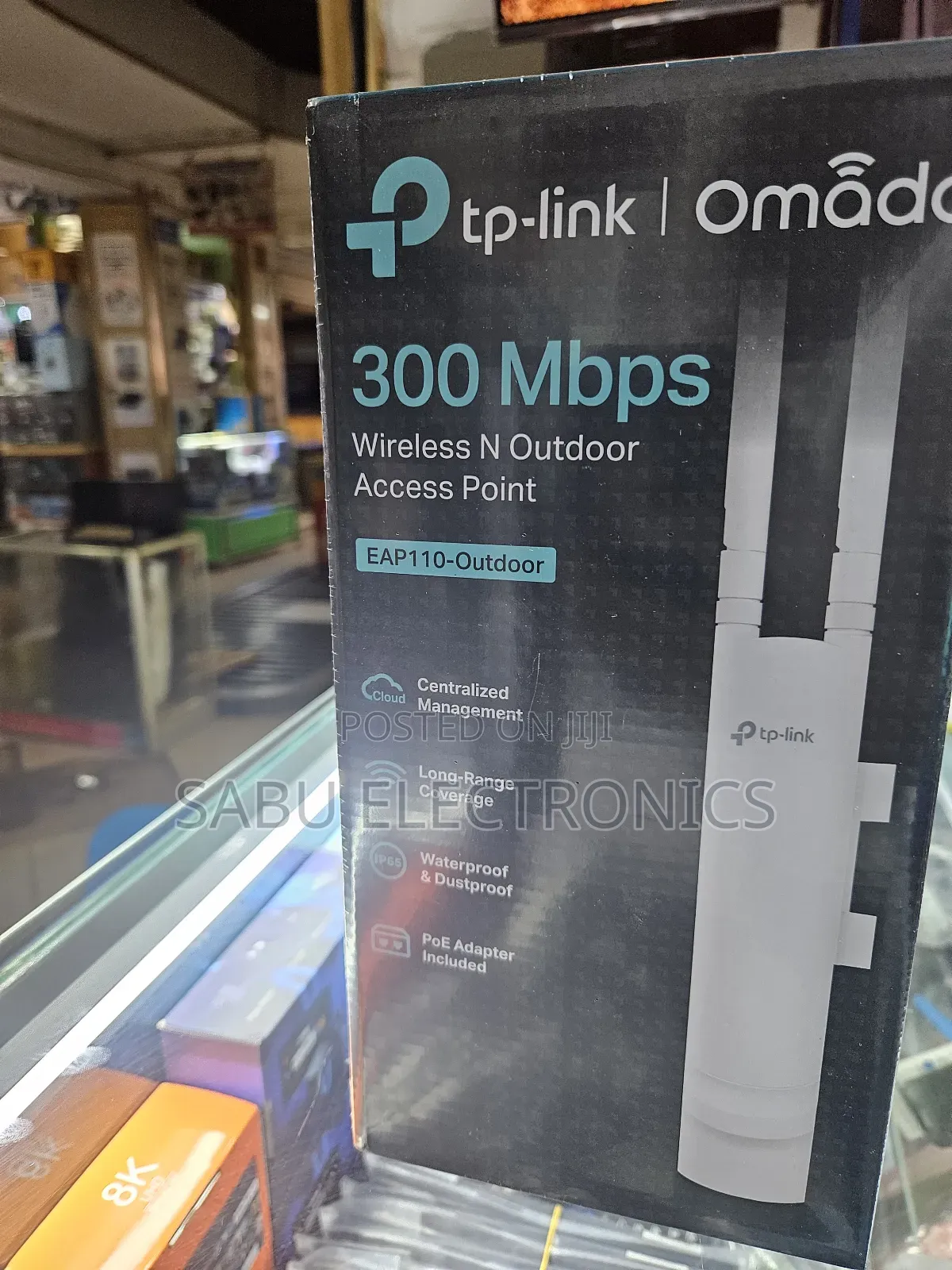 Long-Range Outdoor Wi-Fi Extender – 300mbps, Up to 200m 60+ Users