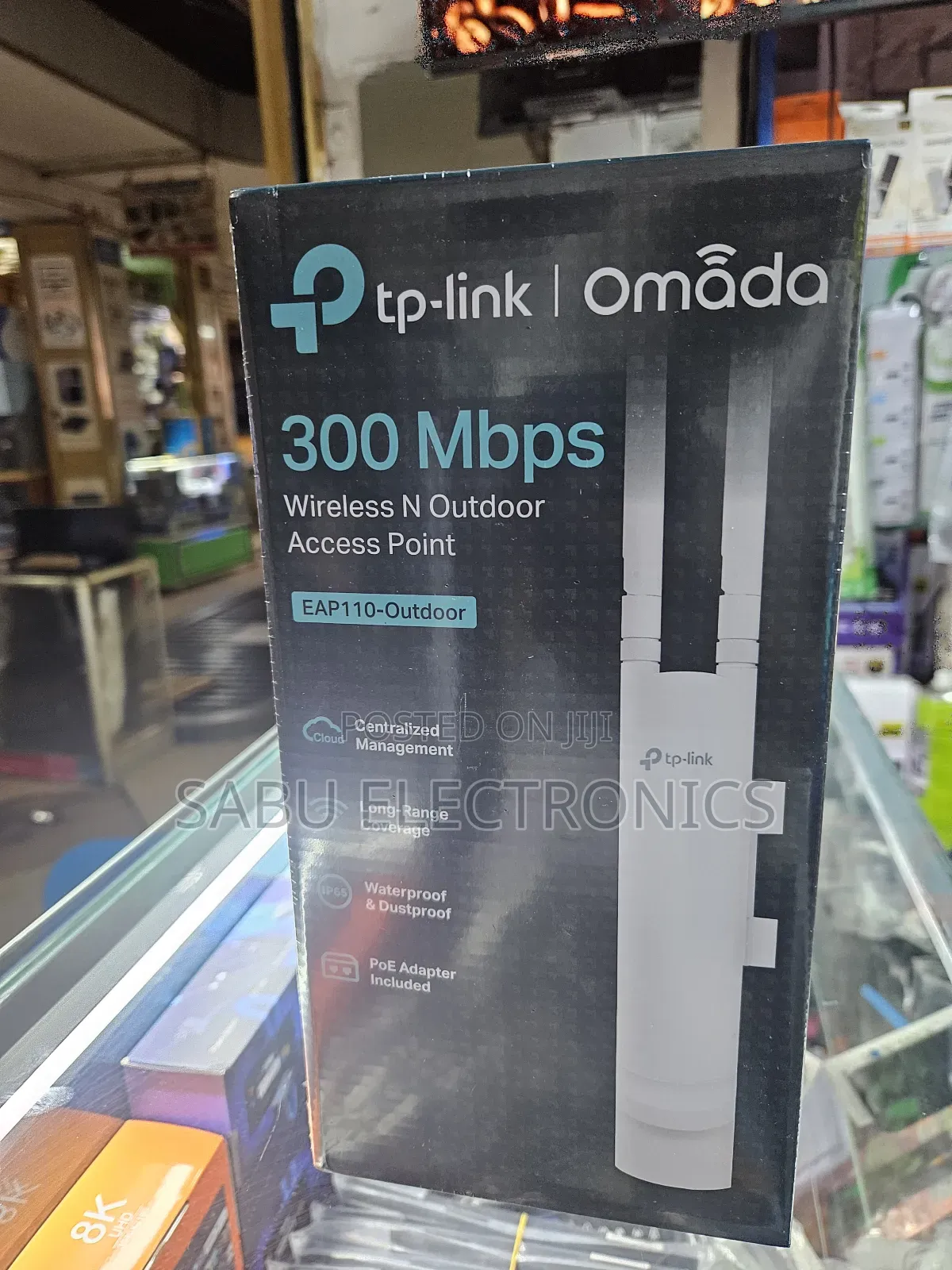 Long-Range Outdoor Wi-Fi Extender – 300mbps, Up to 200m 60+ Users