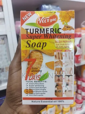 Veet Gold Turmeric Super Whitening Soap