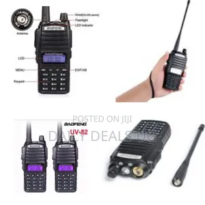 Baofeng Walkie Talkie Uv-82 Wireless Hand Radio Powered Bigger Battery