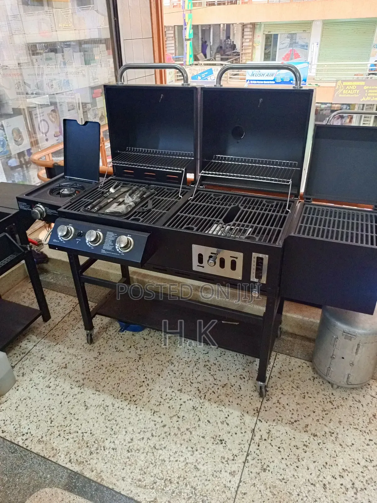 Combo BBQ Grill