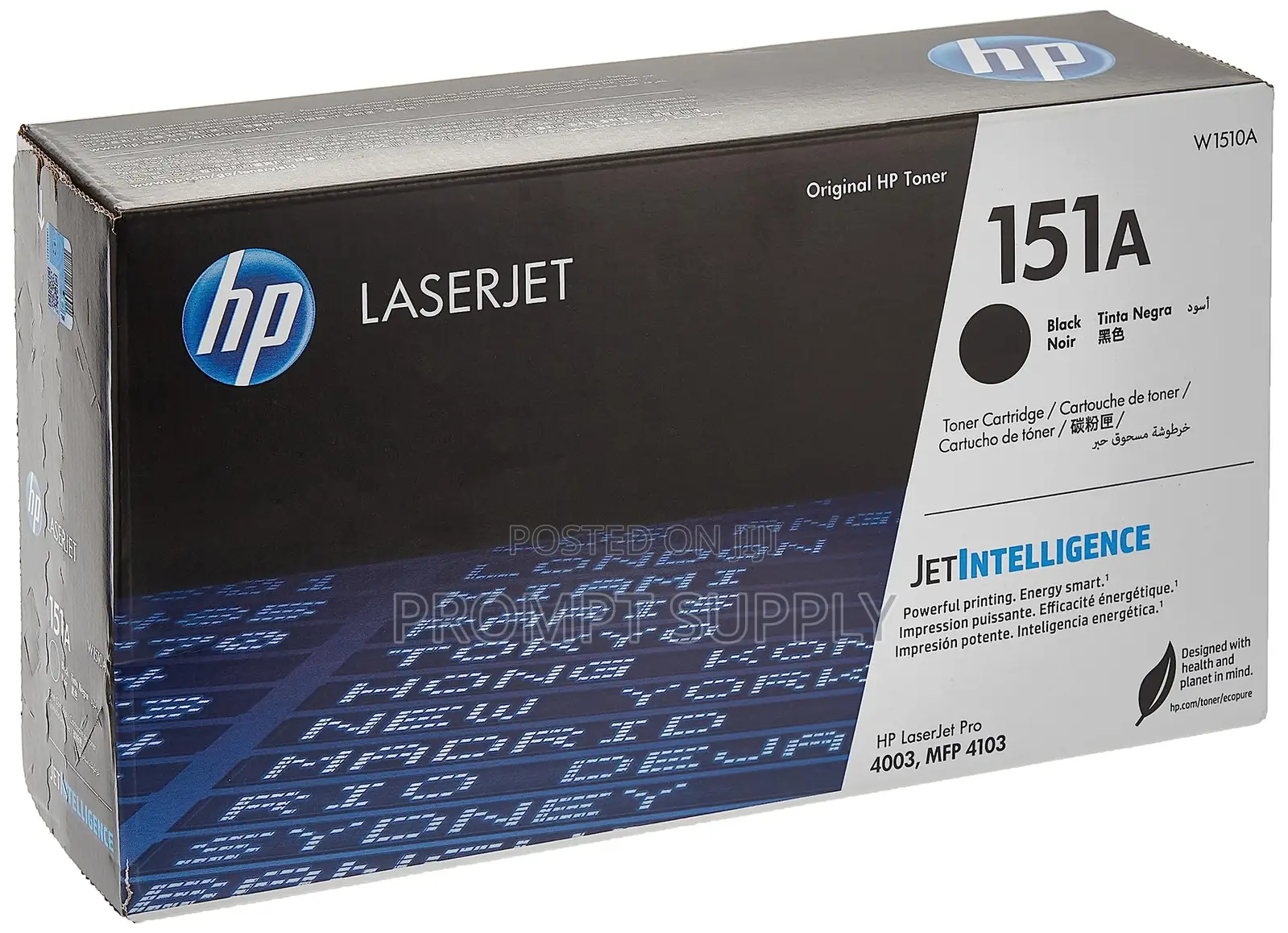 Hp 151a Black Original Laserjet Toner Cartridge(W1510a)