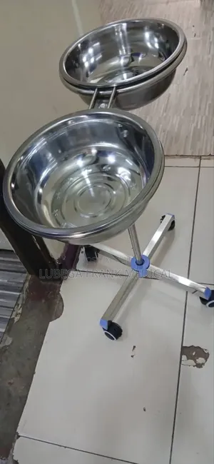 Double Bowl Stand/ Trolley