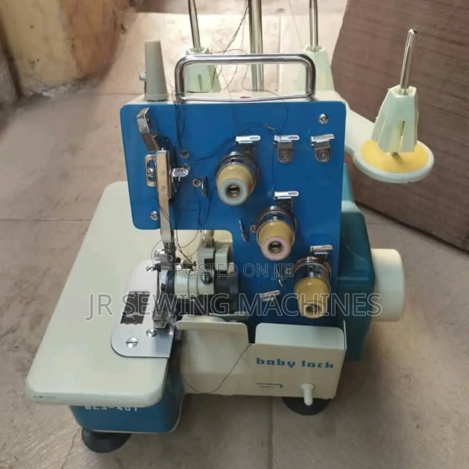 Blue Manual and Electric Babylock Sewing Machine
