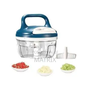 Manual Vegetable Cutter Mini Hand Pull Chopper Food Processor