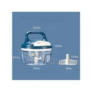 Manual Vegetable Cutter Mini Hand Pull Chopper Food Processor