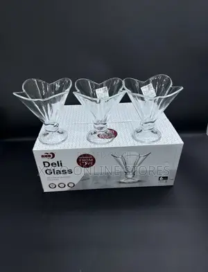 12 Pieces of Heart Shaped Ice Cream Dessert or Ice Cream Bowls