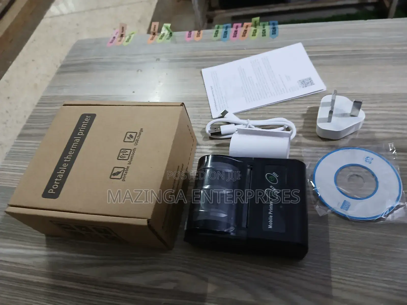 Portable Android Ios System Bluetooth Thermal Receipt Printer