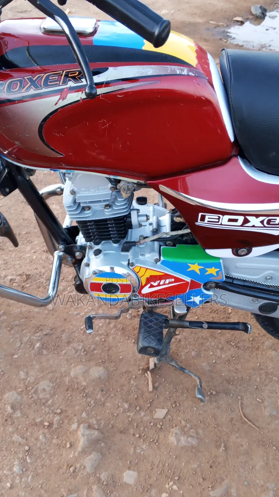 Bajaj Boxer 2022 Red