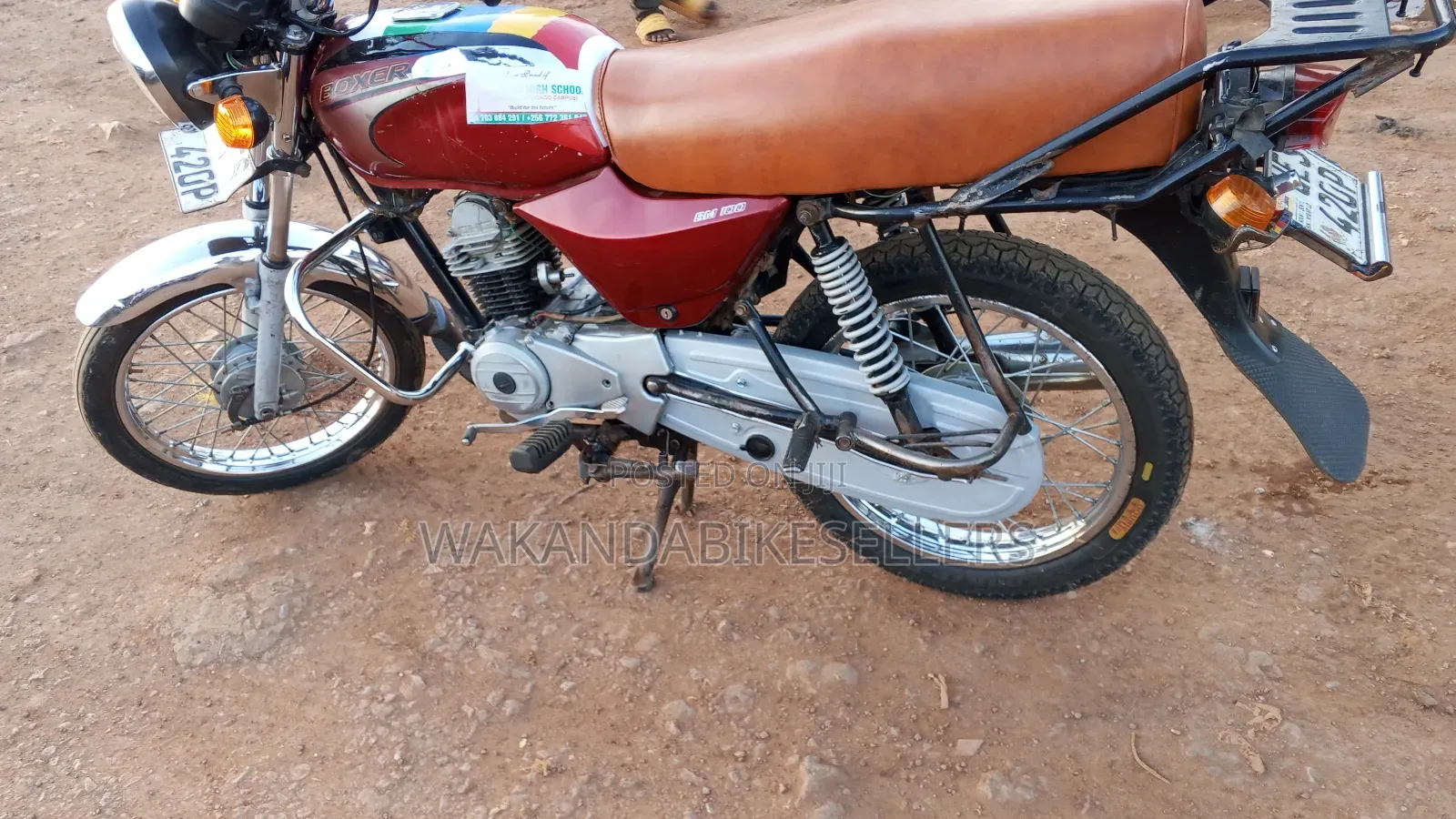 Bajaj Boxer 2019 Red