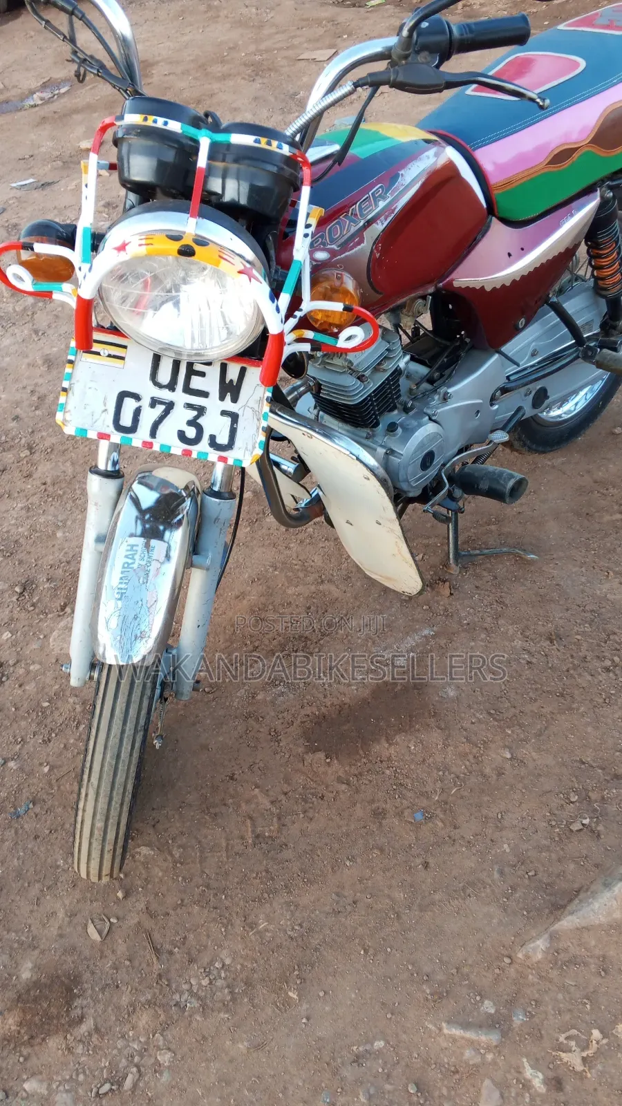 Bajaj Boxer 100 2019 Red