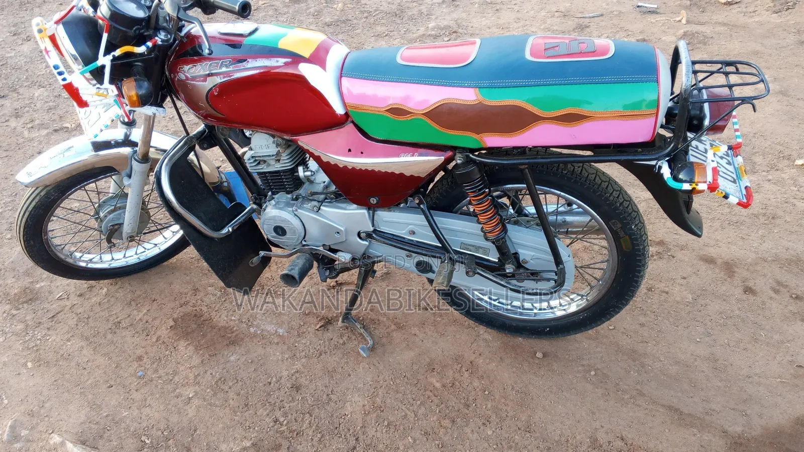 Bajaj Boxer 100 2019 Red