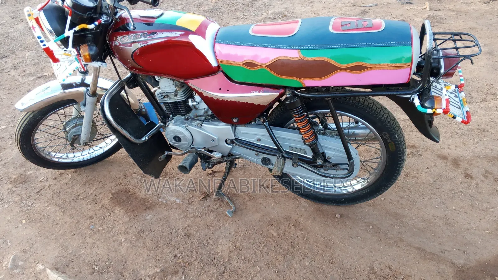 Bajaj Boxer 100 2019 Red