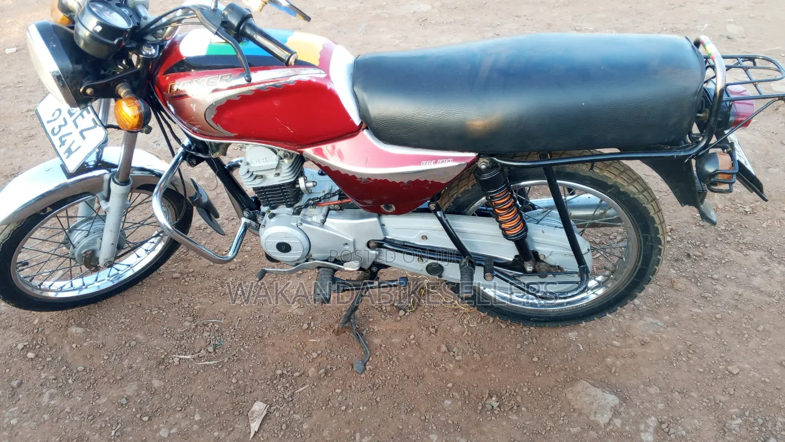 Bajaj Boxer 2020 Red