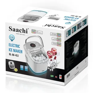 Saachi Electric Ice Maker, 2.2 Liters Water Tank Capacity