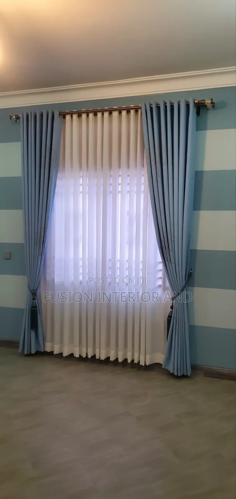 Light Blue Curtains
