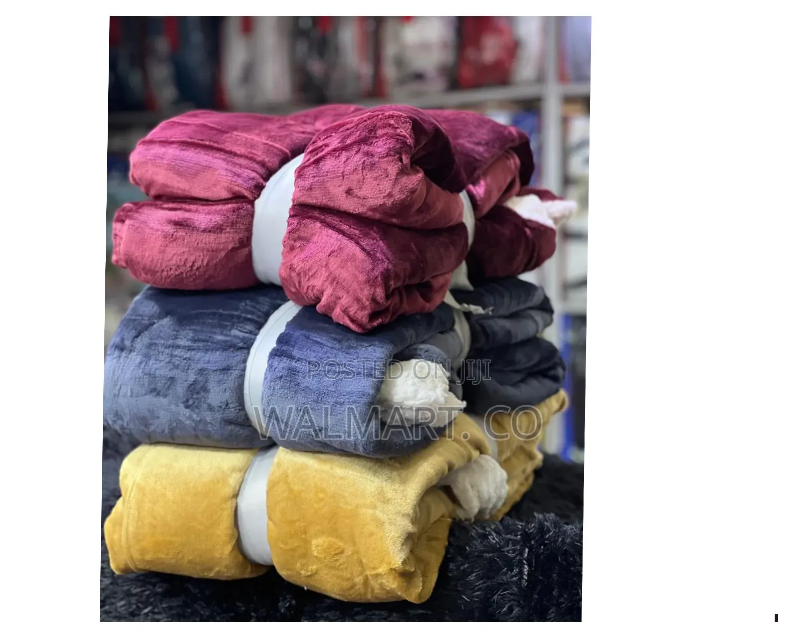 Cotton Fleece Blankets in Different Colors