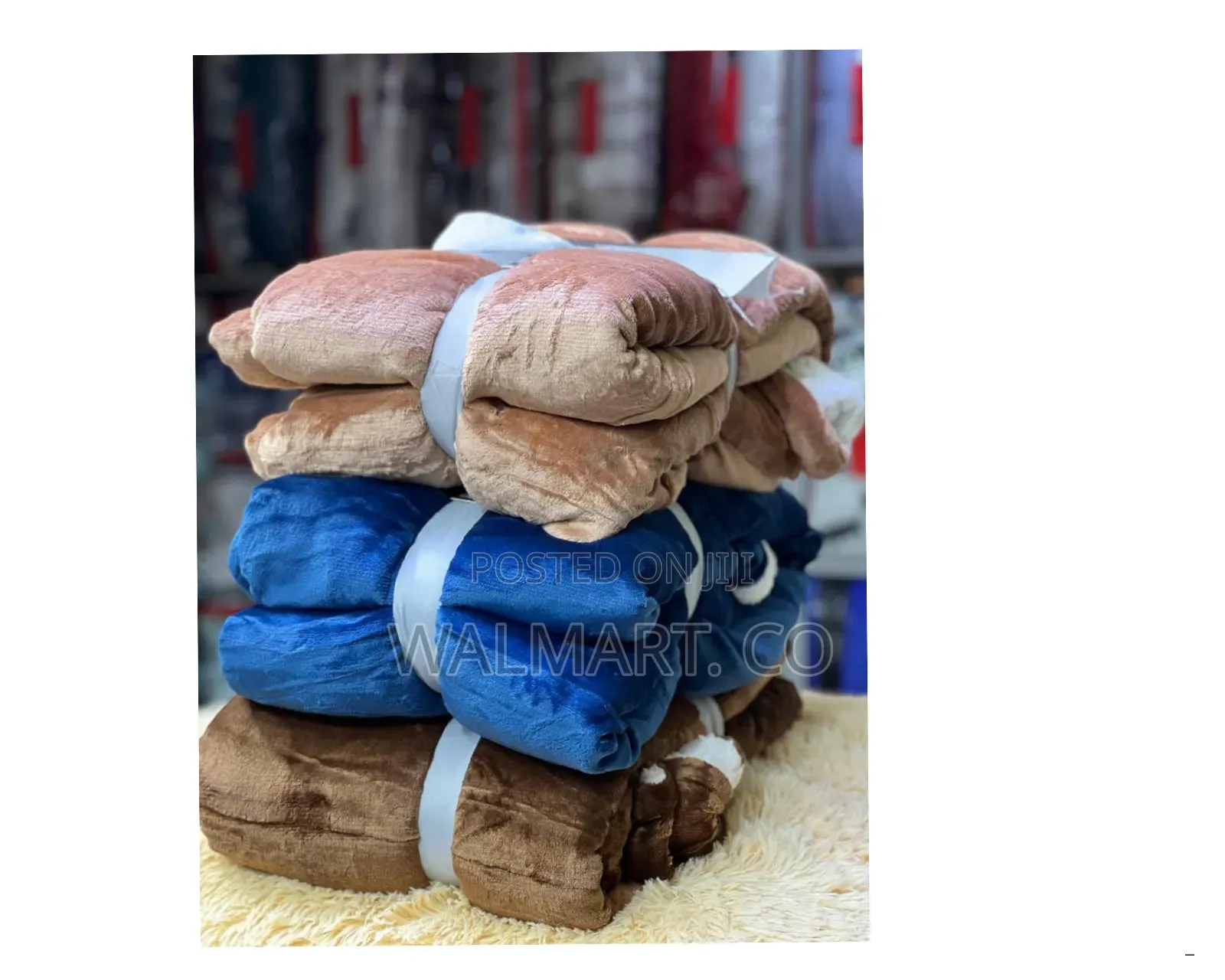 Cotton Fleece Blankets in Different Colors