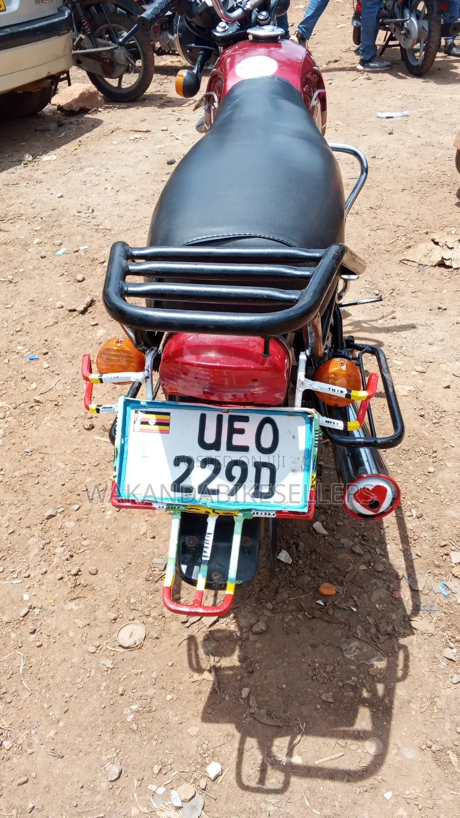 TVS XL 100 2018 Red