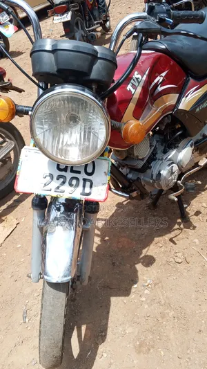 TVS XL 100 2018 Red
