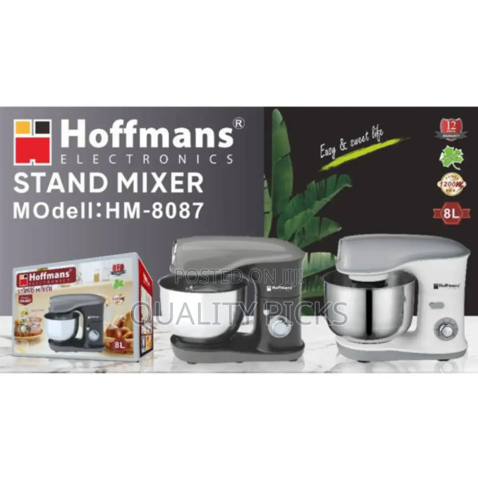 Hoffmans Stand Mixer 6l