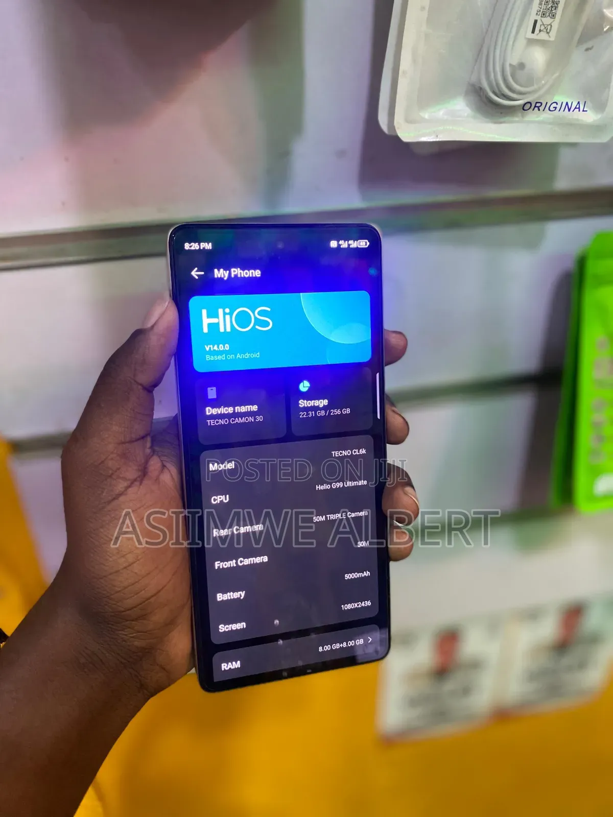 Tecno Camon 30 256 GB Green