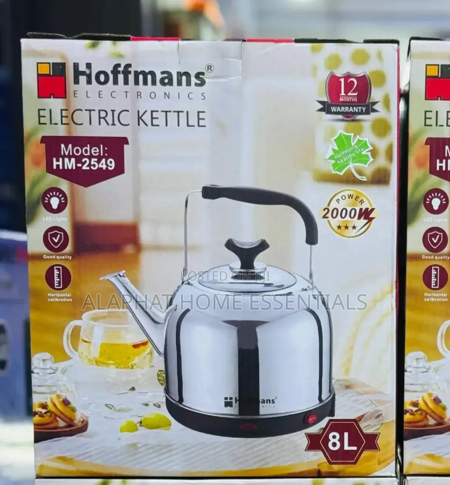 Hoffman 2549 8litres Water Kettle