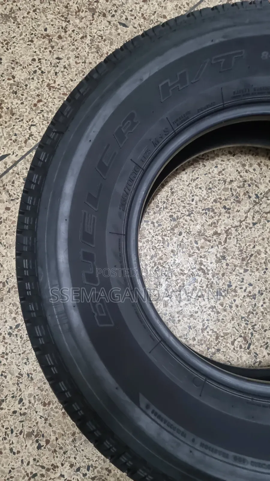 265/70r16 Authentic Bridgestone Used Tyres(Dueler Design)