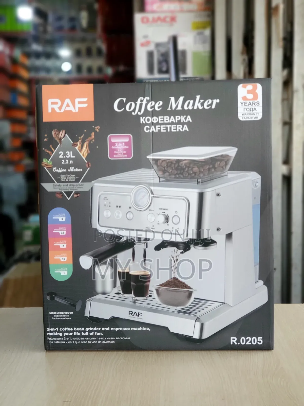 Coffee Machine With Grinder