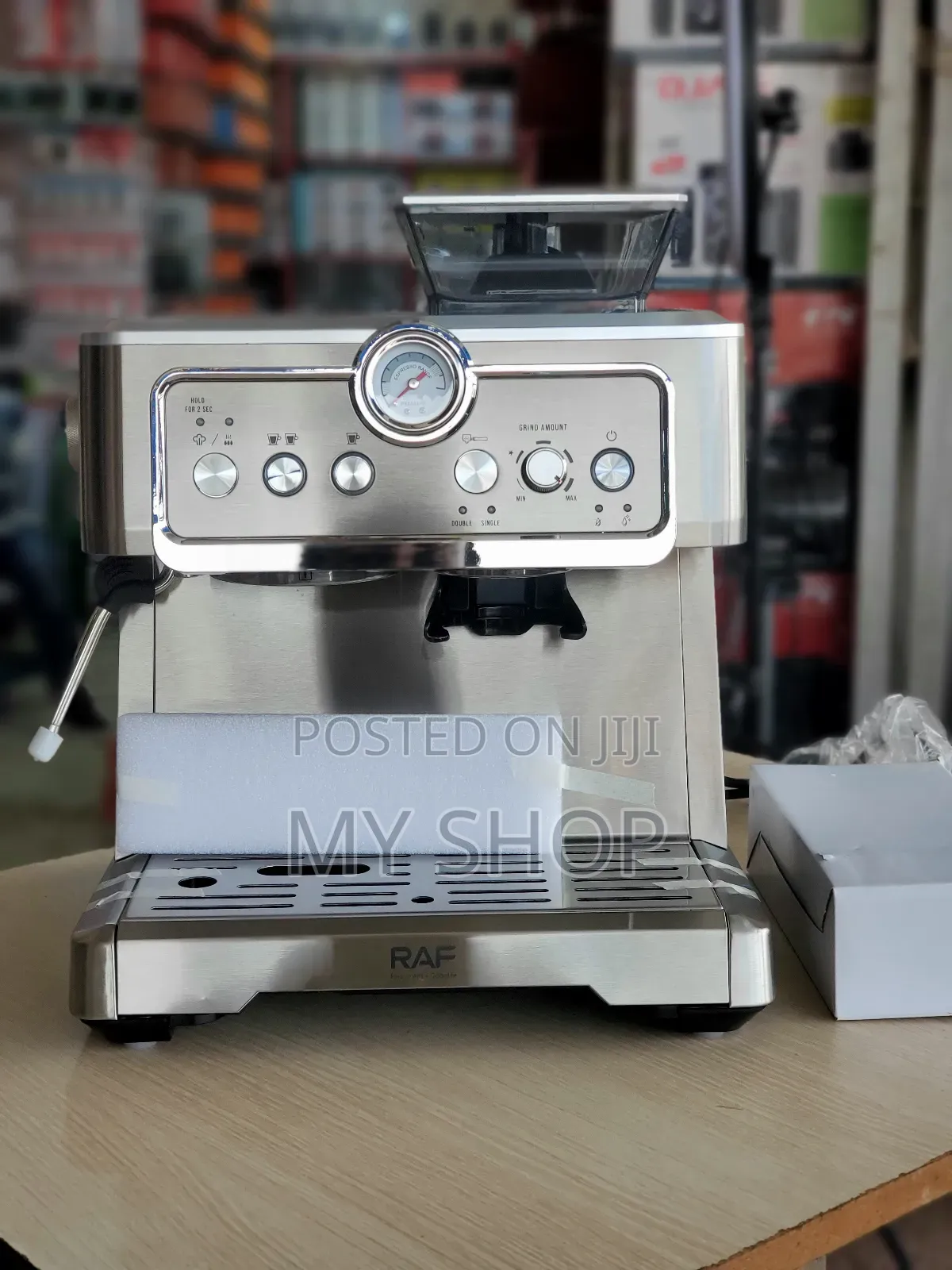 Coffee Machine With Grinder