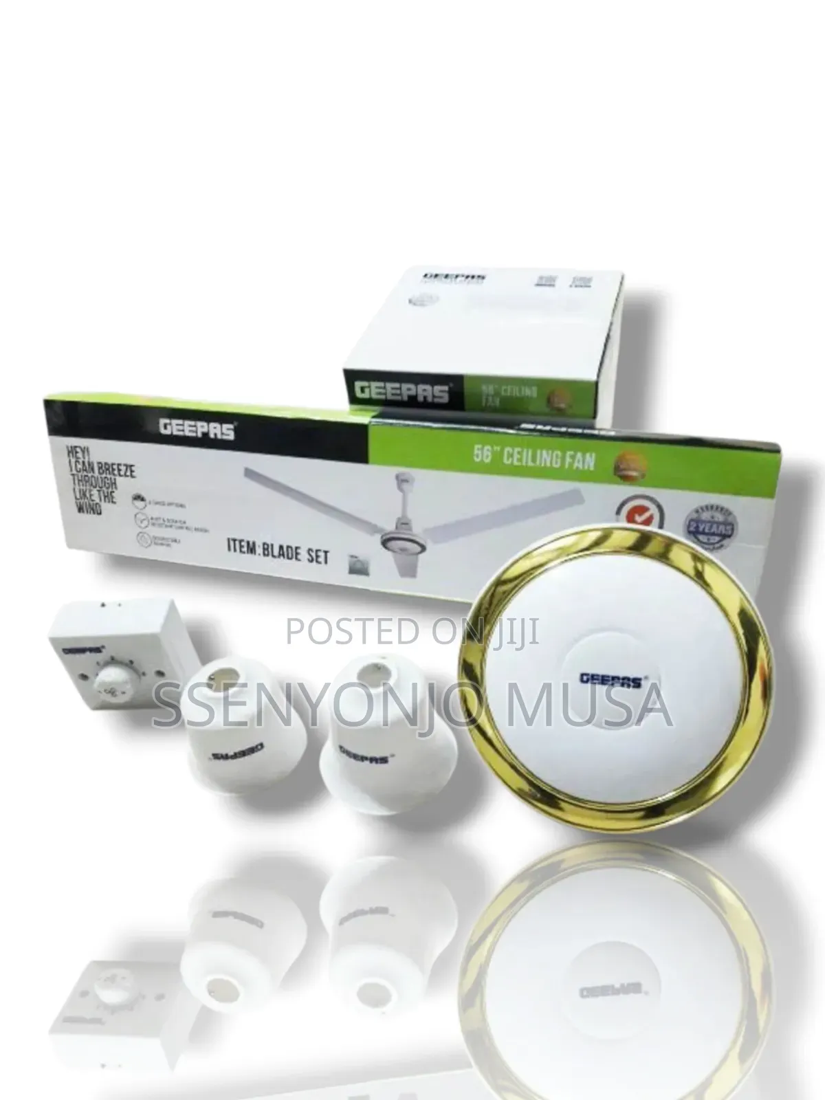 Geepas 56inchs 3-Blade Ceiling Fan