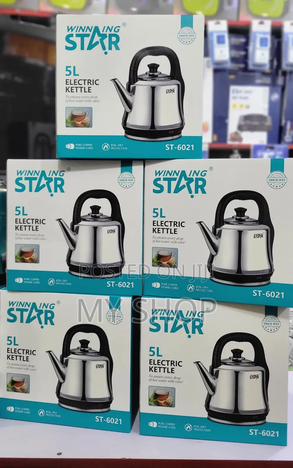 5.0l Stainless Steel Electric Kettle
