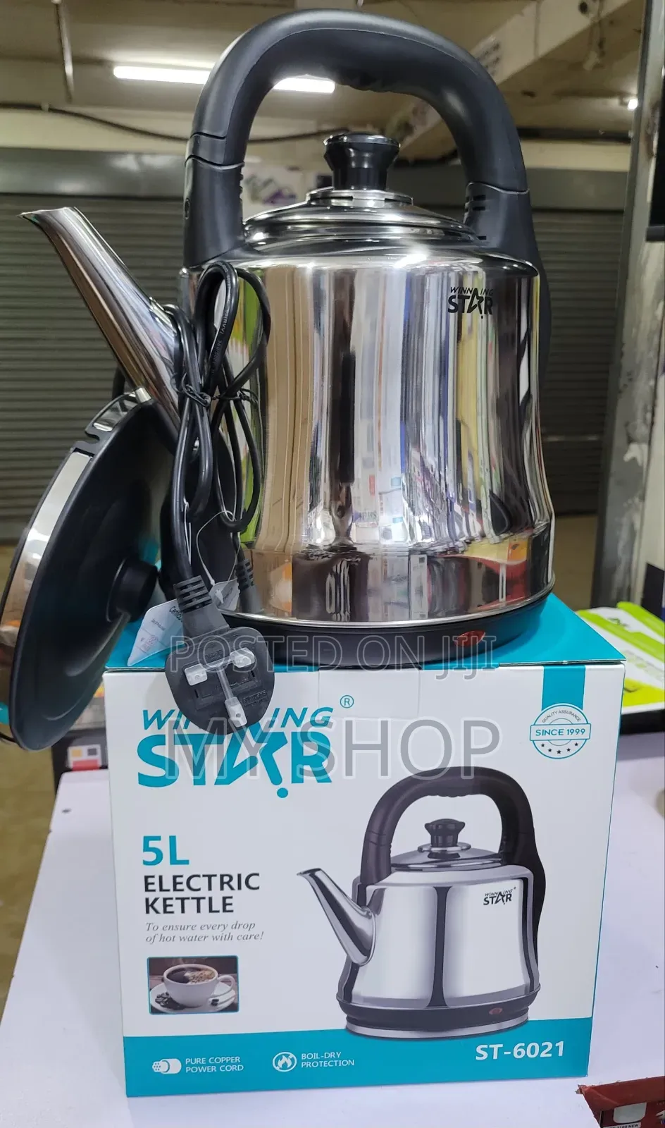 5.0l Stainless Steel Electric Kettle