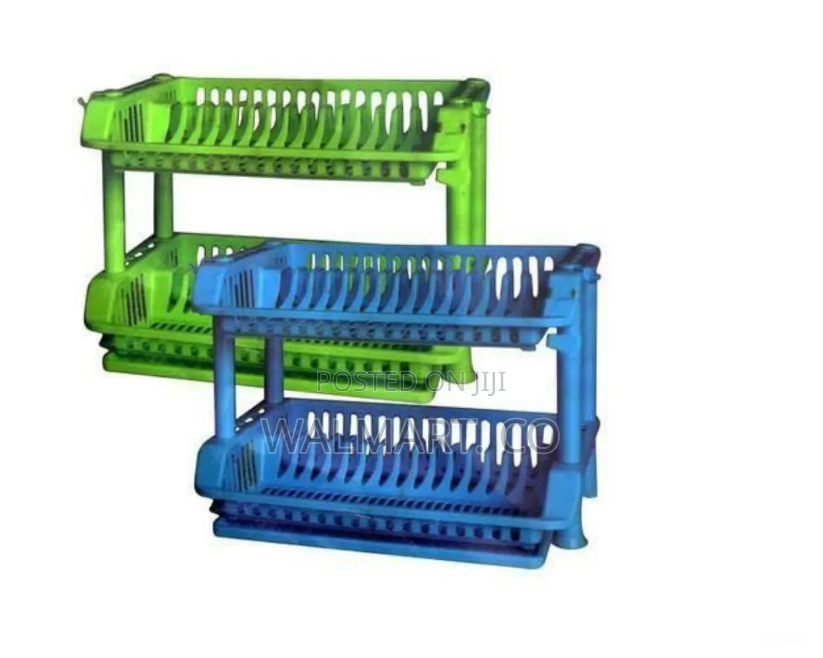 2 Tier Plastic Dish Rack