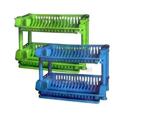 2 Tier Plastic Dish Rack