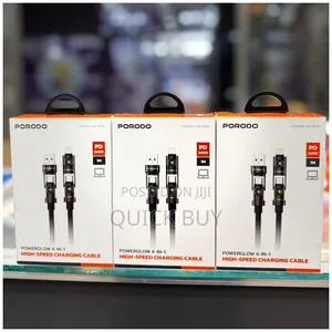 Porodo 4 in 1 High Speed Charging Cable