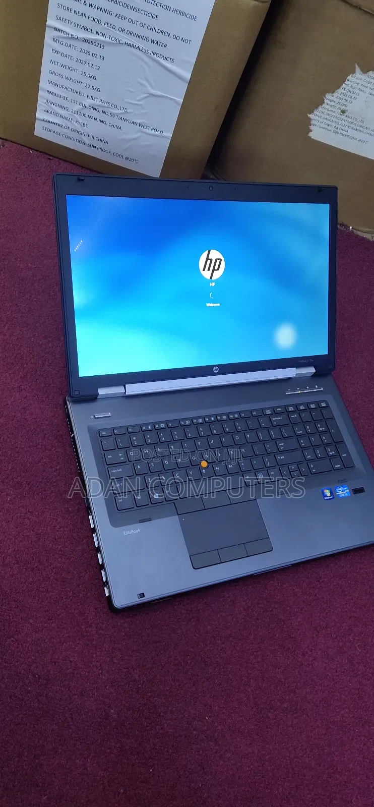 Laptop HP EliteBook 8730W 8GB Intel Core I5 HDD 500GB