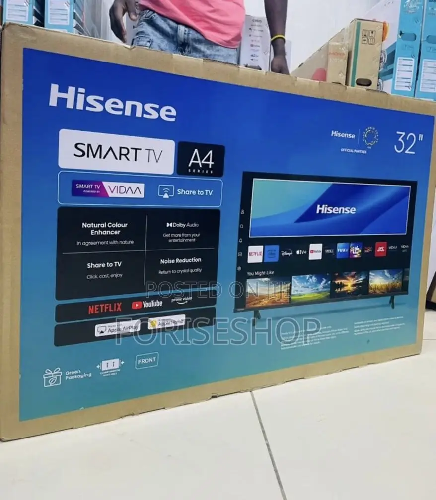 Hisense 32inch Smart Tv Available