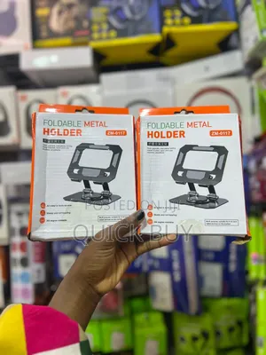 Tablet and Phone Holder,Metal and Foldable