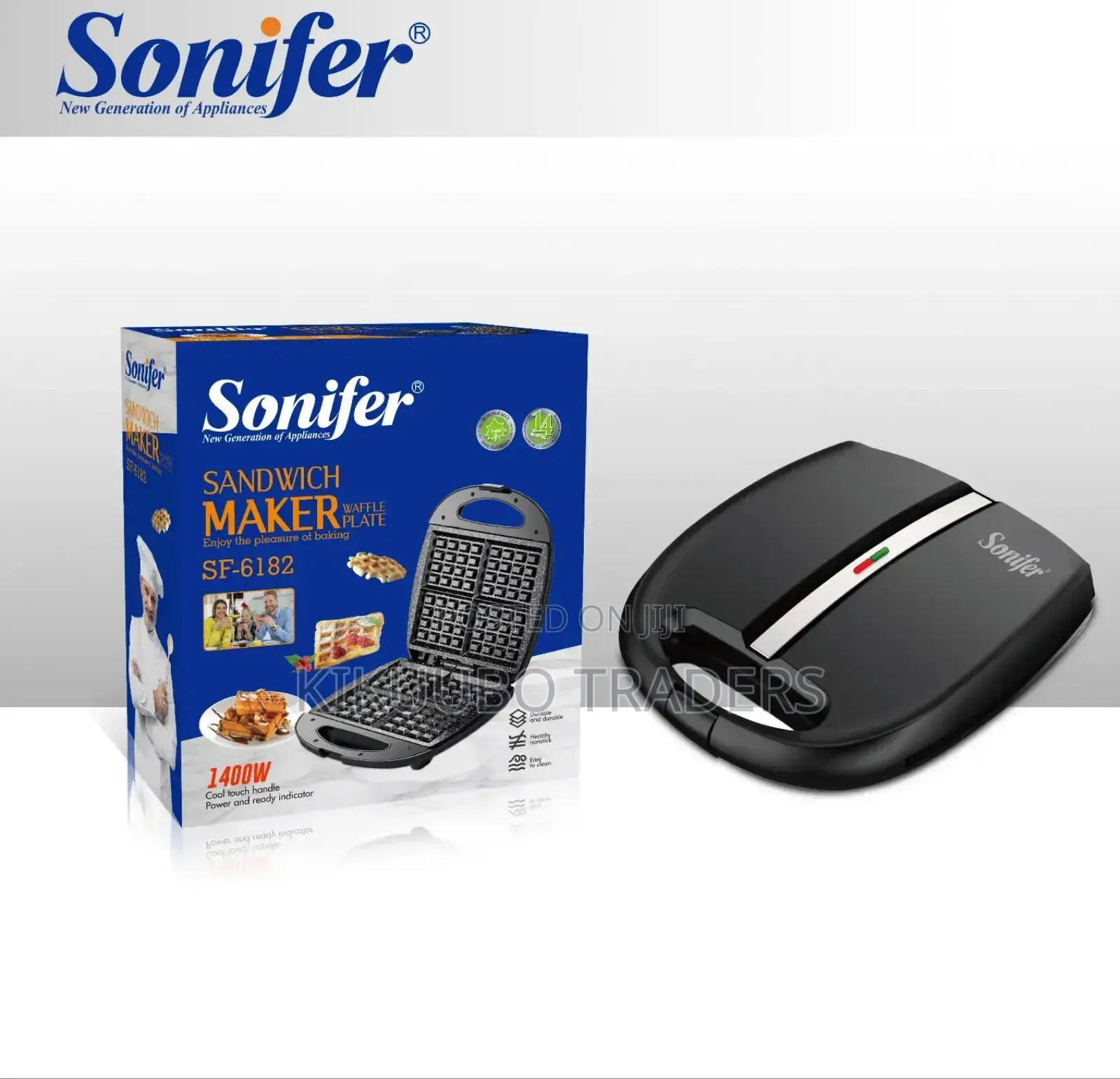 Sonifer 1400w Waffle Maker