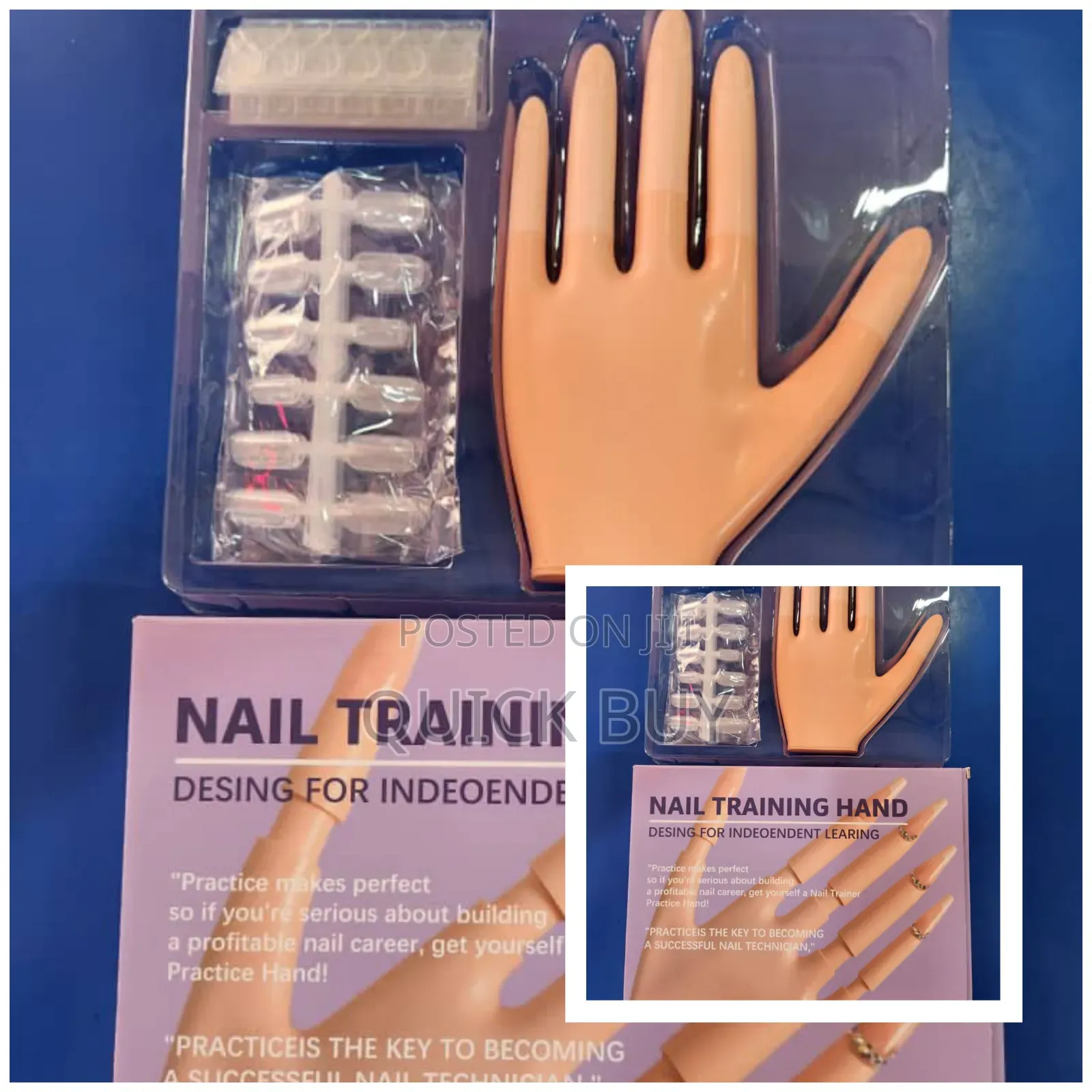 Nail Training Hand Kit.