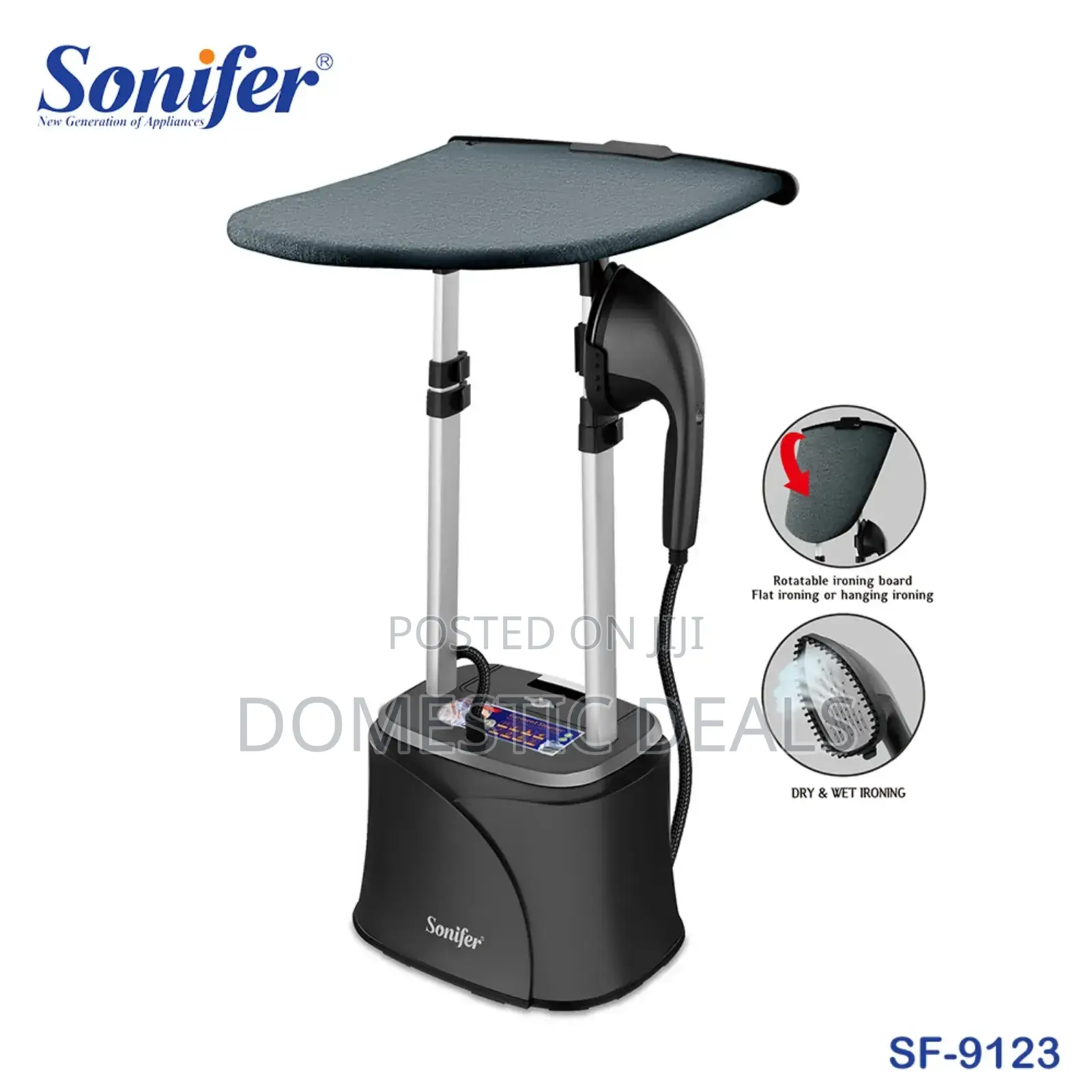 Sonifer Sf-9123 Powerful Garment Steamer