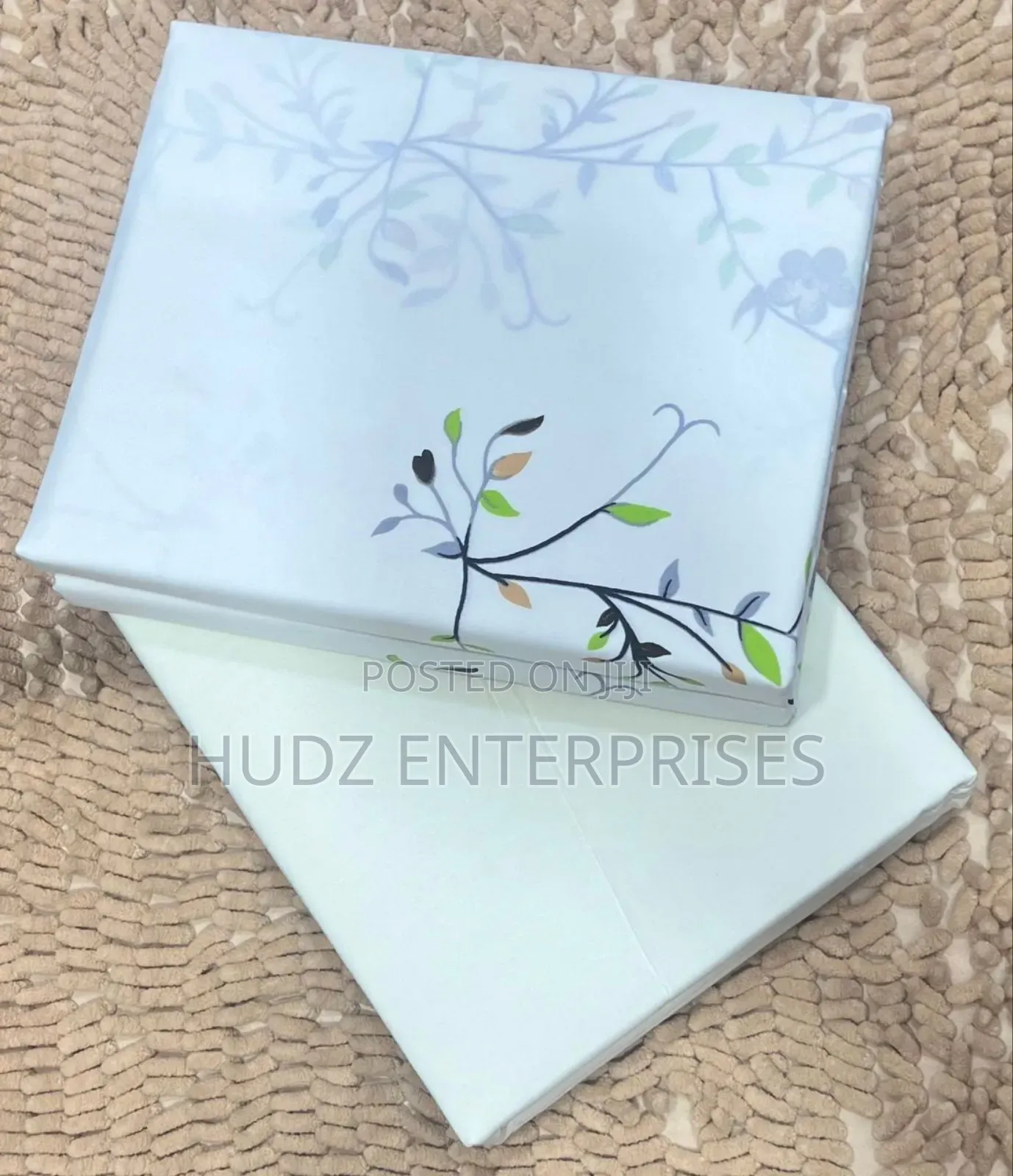 5x6 Bedsheets White and Cream 4pcs