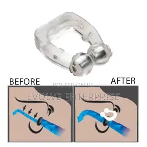Portable Silicone Magnetic Anti Snore Nose Clip