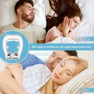Portable Silicone Magnetic Anti Snore Nose Clip